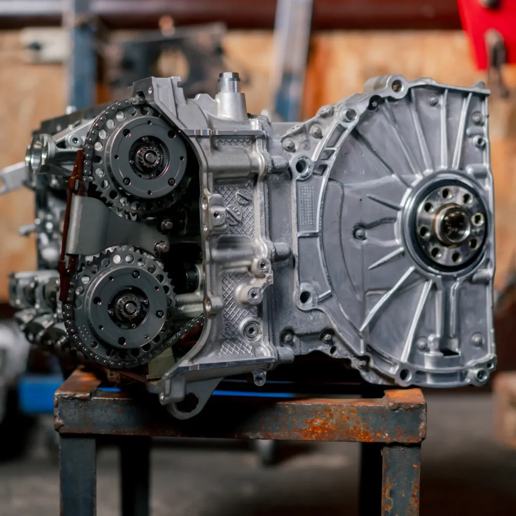 engine-block-on-the-table